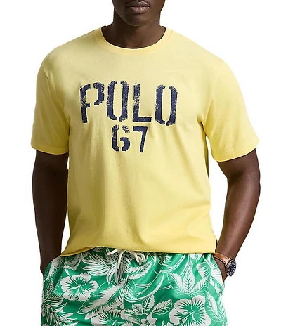 Polo Ralph Lauren Big & Tall Classic Fit Polo 67 Jersey Graphic Short Sleeve T-Shirt