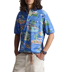 Polo Ralph Lauren Big & Tall Classic Fit Polo Bahamas Bear Short Sleeve Polo Shirt