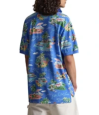 Polo Ralph Lauren Big & Tall Classic Fit Polo Bahamas Bear Short Sleeve Polo Shirt