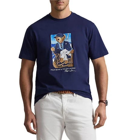 Polo Ralph Lauren Big & Tall Classic Fit Polo Bear Short Sleeve Jersey T-Shirt