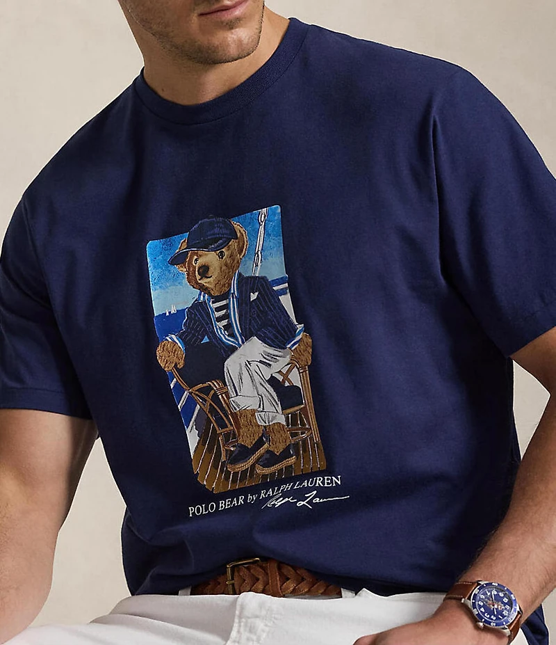 Polo Ralph Lauren Big & Tall Classic Fit Polo Bear Short Sleeve Jersey T-Shirt