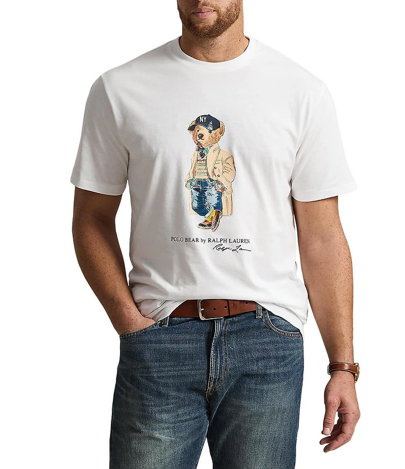Polo Ralph Lauren Big & Tall Classic Fit Polo Bear Short Sleeve T-Shirt