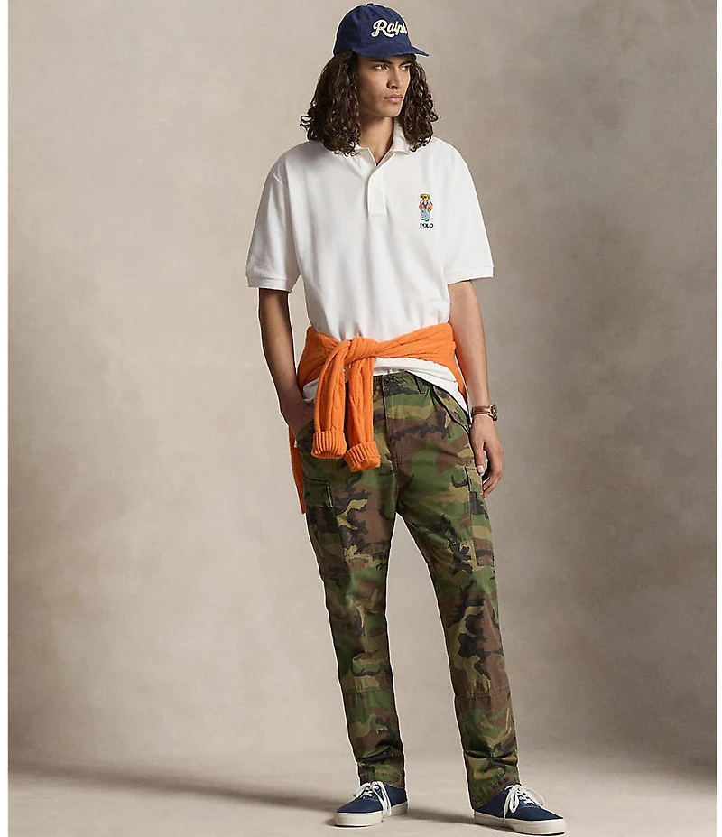 Polo Ralph Lauren Big & Tall Classic Fit Polo Summer Bear Short Sleeve Polo Shirt