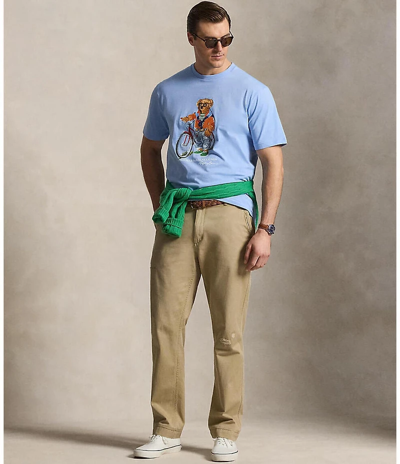 Polo Ralph Lauren Big & Tall Classic Fit Polo Summer Bear Short Sleeve T-Shirt