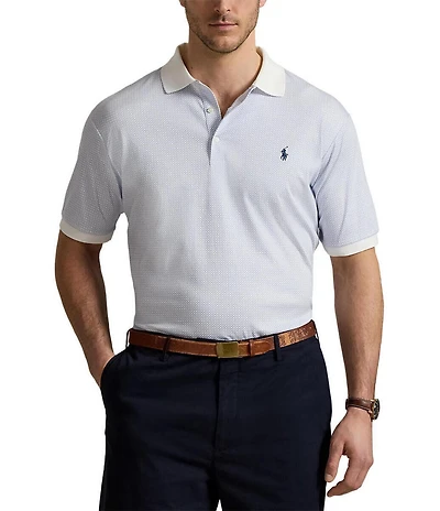 Polo Ralph Lauren Big & Tall Classic Fit Printed Soft Cotton Short Sleeve Polo Shirt