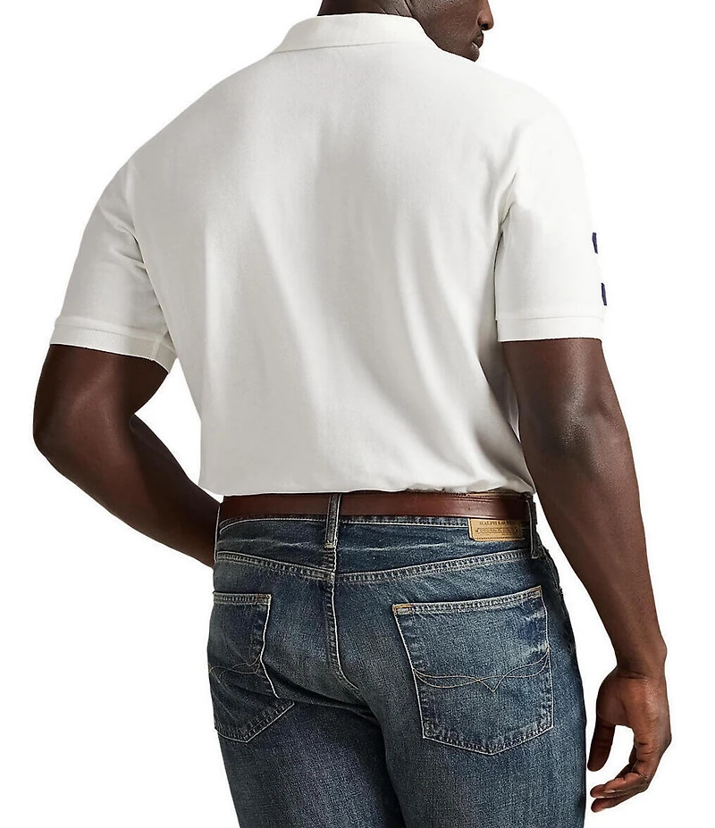 Polo Ralph Lauren Big & Tall Classic Fit Short Sleeve 20th Anniversary Crest Short Sleeve Polo Shirt