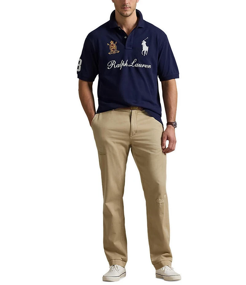 Polo Ralph Lauren Big & Tall Classic Fit Short Sleeve 20th Anniversary Crest Short Sleeve Polo Shirt