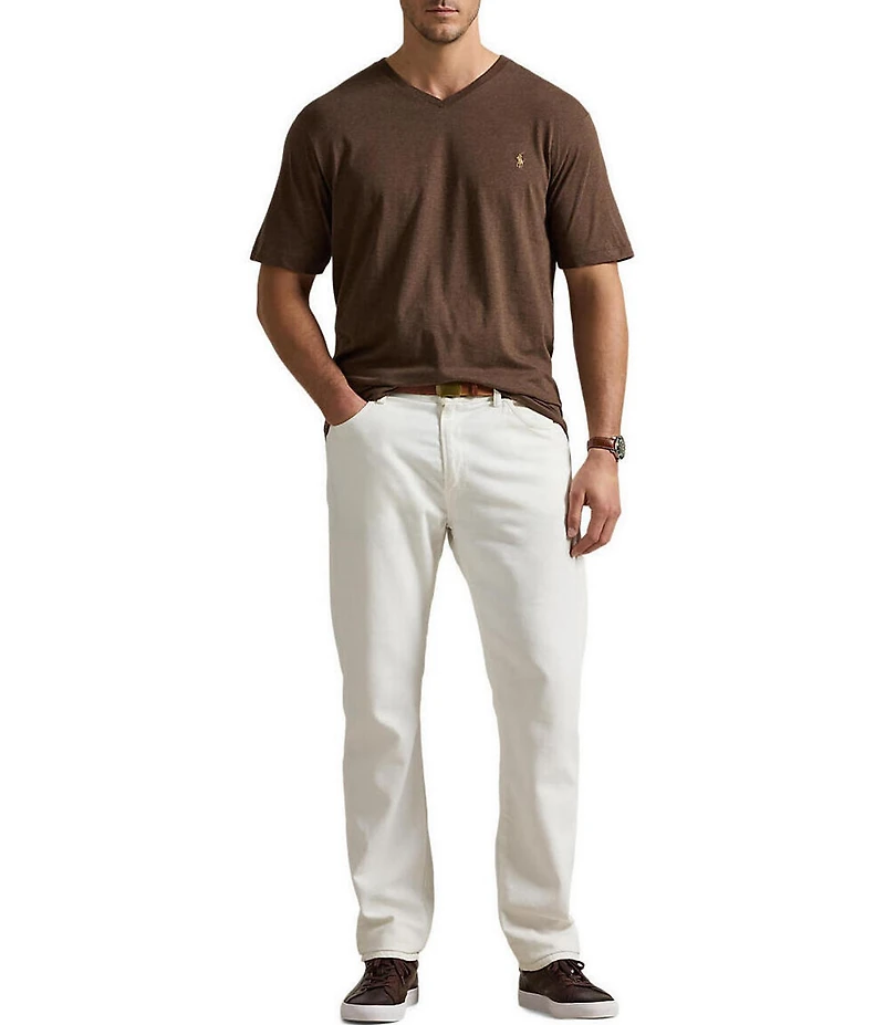 Polo Ralph Lauren Big & Tall Classic Fit Short Sleeve Cotton Jersey V-Neck T-Shirt