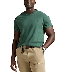 Polo Ralph Lauren Big & Tall Classic Fit Short Sleeve Cotton Jersey V-Neck T-Shirt
