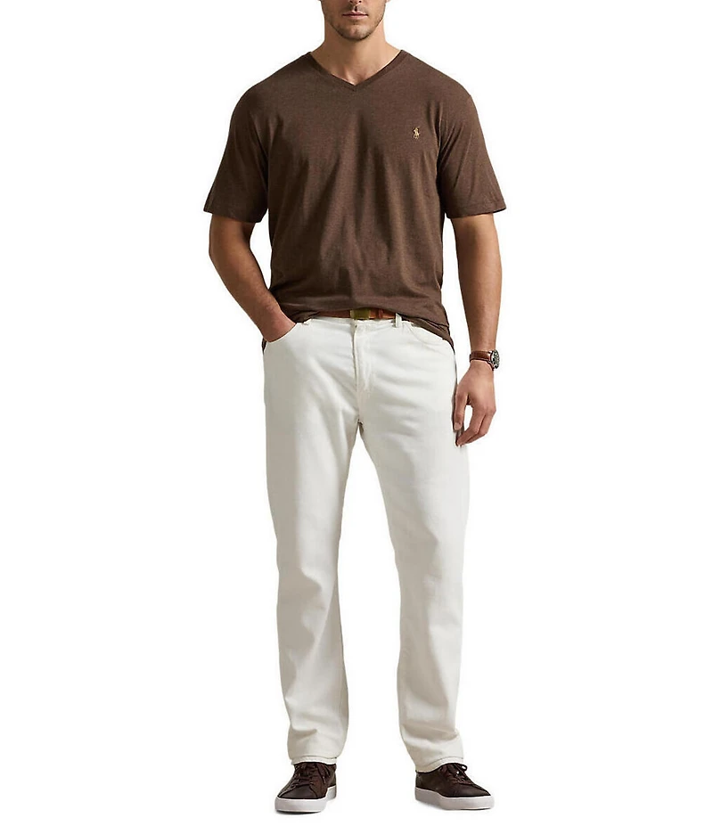 Polo Ralph Lauren Big & Tall Classic Fit Short Sleeve Cotton Jersey V-Neck T-Shirt