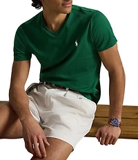 Polo Ralph Lauren Big & Tall Classic Fit Short Sleeve Cotton Jersey V-Neck T-Shirt