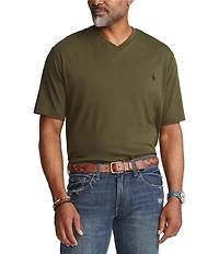 Polo Ralph Lauren Big & Tall Classic Fit Short Sleeve Cotton Jersey V-Neck T-Shirt
