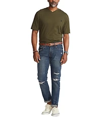 Polo Ralph Lauren Big & Tall Classic Fit Short Sleeve Cotton Jersey V-Neck T-Shirt