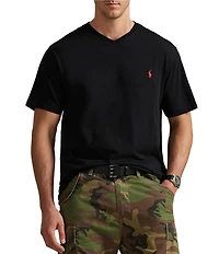 Polo Ralph Lauren Big & Tall Classic Fit Short Sleeve Cotton Jersey V-Neck T-Shirt