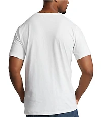 Polo Ralph Lauren Big & Tall Classic Fit Short Sleeve Cotton Jersey V-Neck T-Shirt