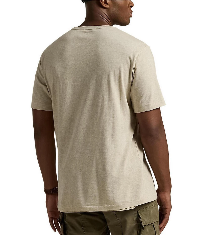 Polo Ralph Lauren Big & Tall Classic Fit Short Sleeve Cotton Jersey V-Neck T-Shirt