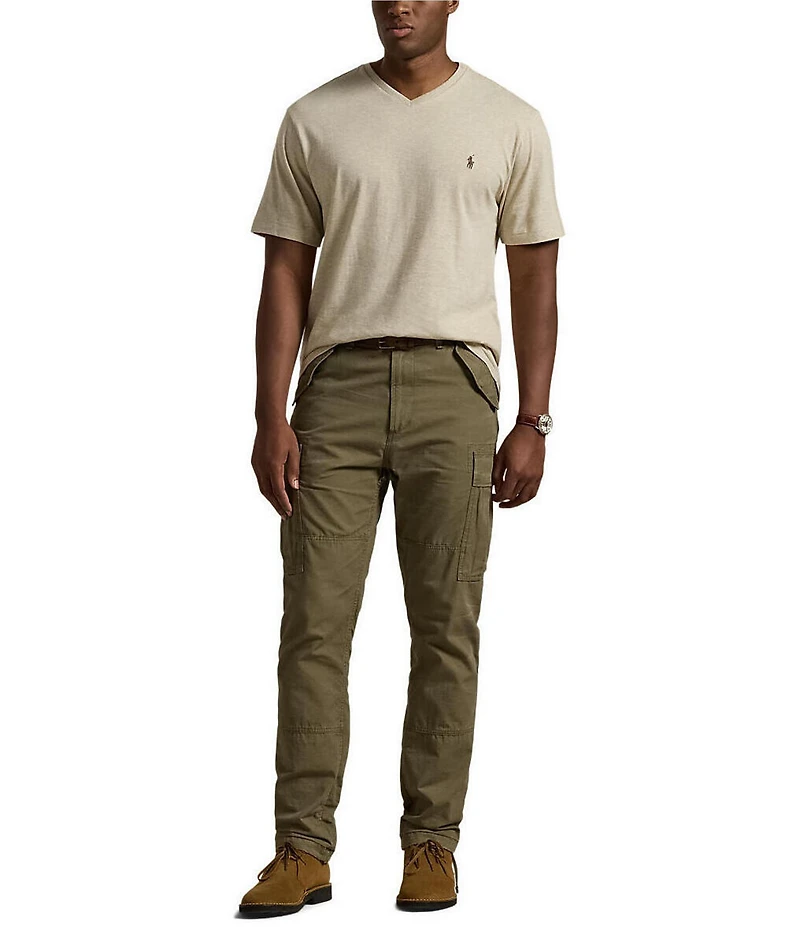 Polo Ralph Lauren Big & Tall Classic Fit Short Sleeve Cotton Jersey V-Neck T-Shirt