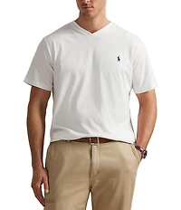 Polo Ralph Lauren Big & Tall Classic Fit Short Sleeve Cotton Jersey V-Neck T-Shirt