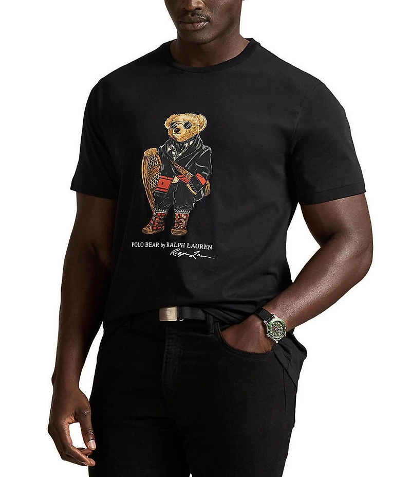 Polo Ralph Lauren Big & Tall Classic Fit Short Sleeve Polo Bear Jersey T-Shirt