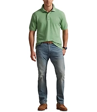 Polo Ralph Lauren Big & Tall Classic Fit Solid Cotton Mesh Polo Shirt