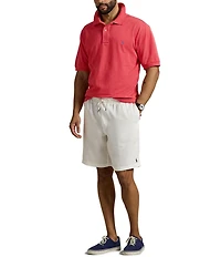 Polo Ralph Lauren Big & Tall Classic Fit Solid Cotton Mesh Polo Shirt