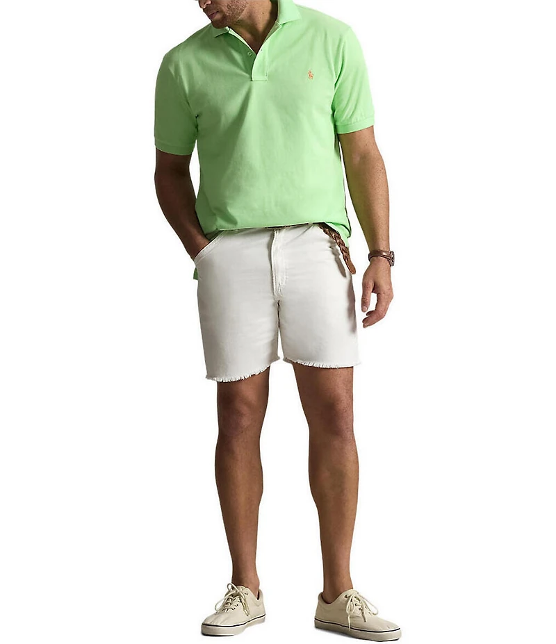 Polo Ralph Lauren Big & Tall Classic Fit Solid Cotton Mesh Polo Shirt