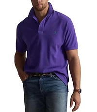 Polo Ralph Lauren Big & Tall Classic Fit Solid Cotton Mesh Polo Shirt