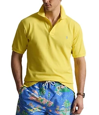 Polo Ralph Lauren Big & Tall Classic Fit Solid Cotton Mesh Polo Shirt