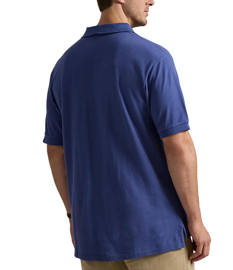 Polo Ralph Lauren Big & Tall Classic Fit Solid Cotton Mesh Polo Shirt