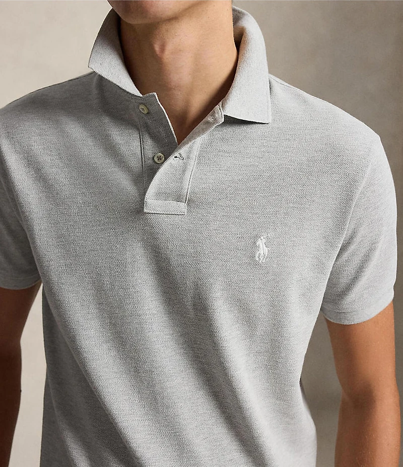 Polo Ralph Lauren Big & Tall Classic Fit Solid Cotton Mesh Polo Shirt