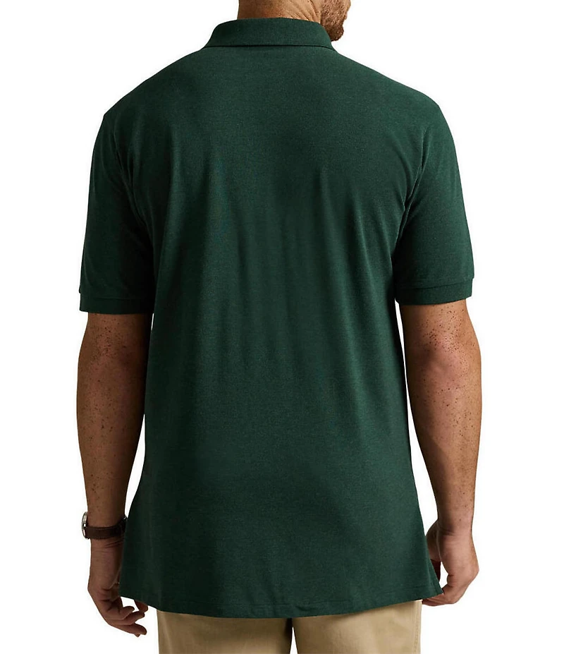 Polo Ralph Lauren Big & Tall Classic Fit Solid Cotton Mesh Polo Shirt