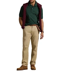 Polo Ralph Lauren Big & Tall Classic Fit Solid Cotton Mesh Polo Shirt