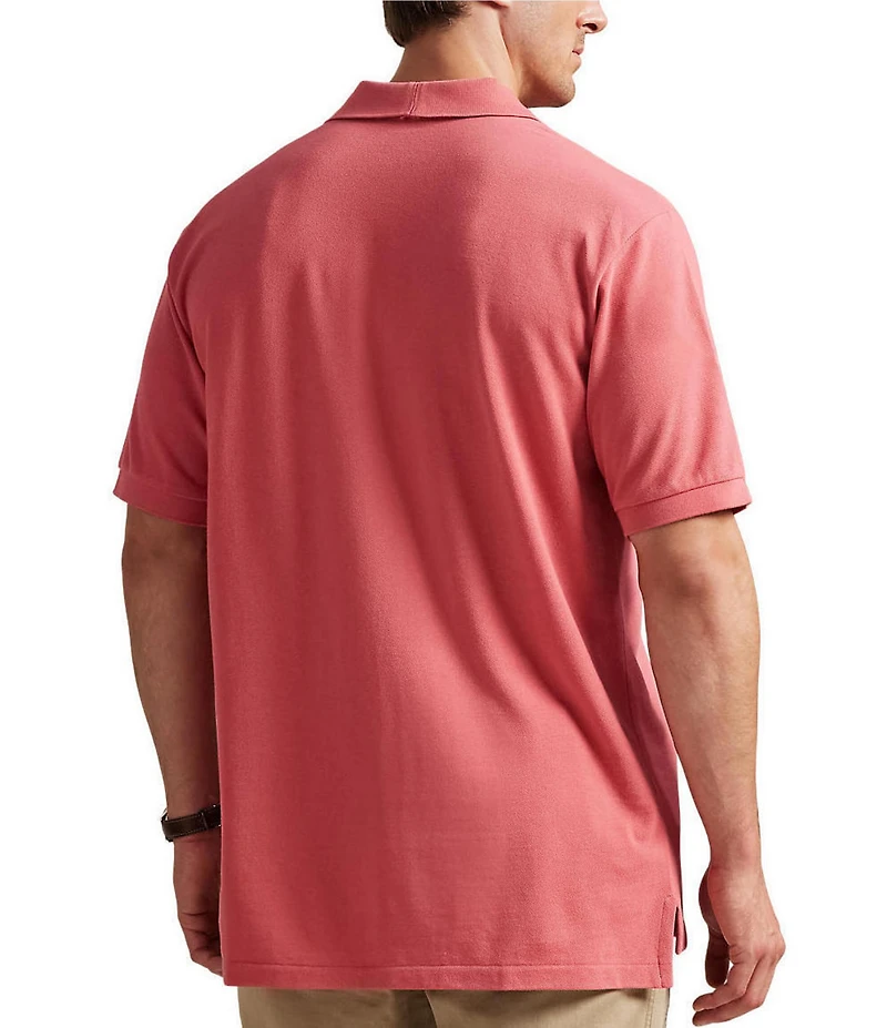 Polo Ralph Lauren Big & Tall Classic Fit Solid Cotton Mesh Polo Shirt