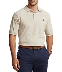 Polo Ralph Lauren Big & Tall Classic Fit Solid Cotton Mesh Polo Shirt
