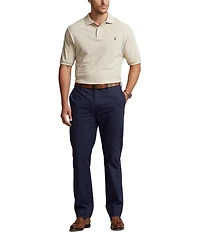 Polo Ralph Lauren Big & Tall Classic Fit Solid Cotton Mesh Polo Shirt