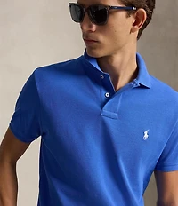 Polo Ralph Lauren Big & Tall Classic Fit Solid Cotton Mesh Polo Shirt