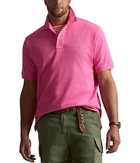 Polo Ralph Lauren Big & Tall Classic Fit Solid Cotton Mesh Polo Shirt