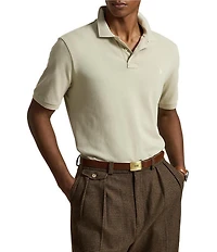 Polo Ralph Lauren Big & Tall Classic Fit Solid Cotton Mesh Polo Shirt