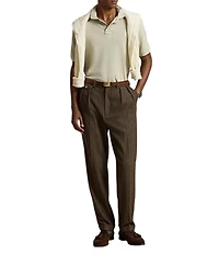 Polo Ralph Lauren Big & Tall Classic Fit Solid Cotton Mesh Polo Shirt