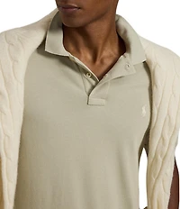 Polo Ralph Lauren Big & Tall Classic Fit Solid Cotton Mesh Polo Shirt