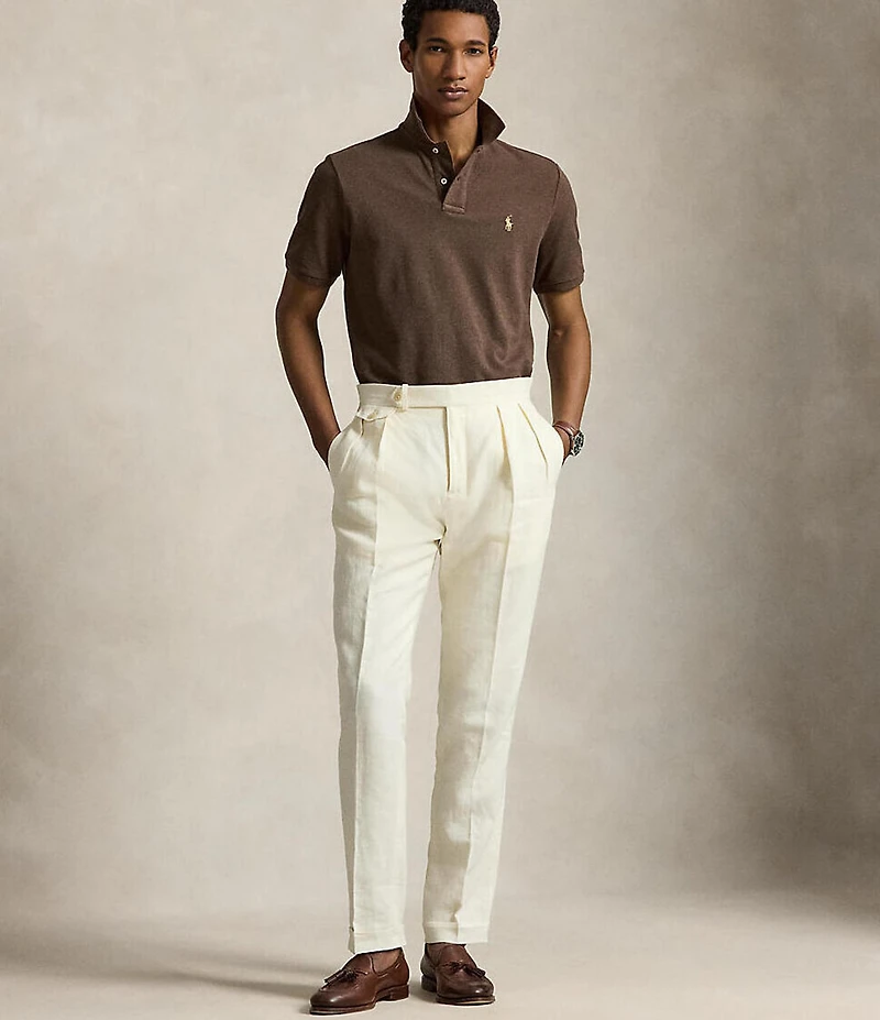 Polo Ralph Lauren Big & Tall Classic Fit Solid Cotton Mesh Polo Shirt