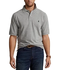 Polo Ralph Lauren Big & Tall Classic Fit Solid Cotton Mesh Polo Shirt