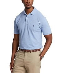 Polo Ralph Lauren Big & Tall Classic Fit Solid Cotton Mesh Polo Shirt