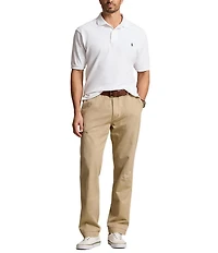 Polo Ralph Lauren Big & Tall Classic Fit Solid Cotton Mesh Polo Shirt