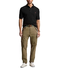 Polo Ralph Lauren Big & Tall Classic Fit Solid Cotton Mesh Polo Shirt