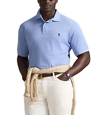 Polo Ralph Lauren Big & Tall Classic Fit Solid Cotton Mesh Polo Shirt