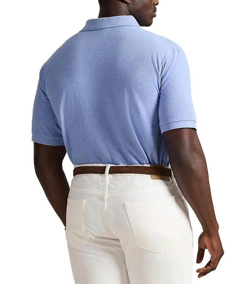 Polo Ralph Lauren Big & Tall Classic Fit Solid Cotton Mesh Polo Shirt