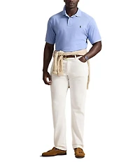 Polo Ralph Lauren Big & Tall Classic Fit Solid Cotton Mesh Polo Shirt