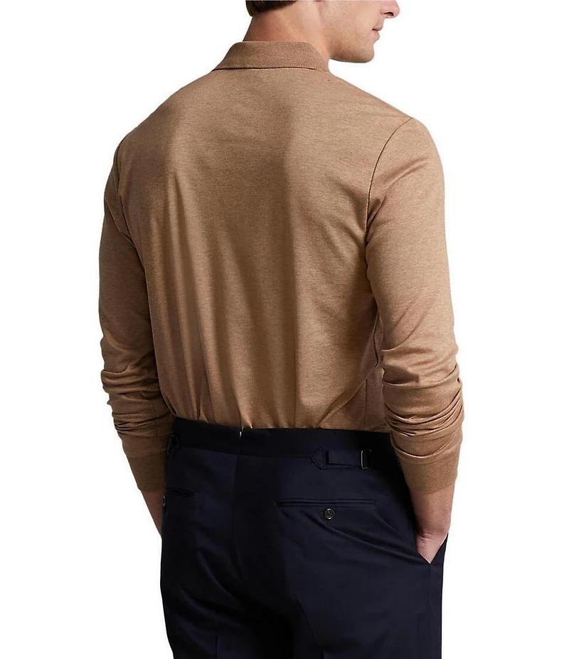 Polo Ralph Lauren Classic Fit Soft Cotton Long Sleeve Polo Shirt