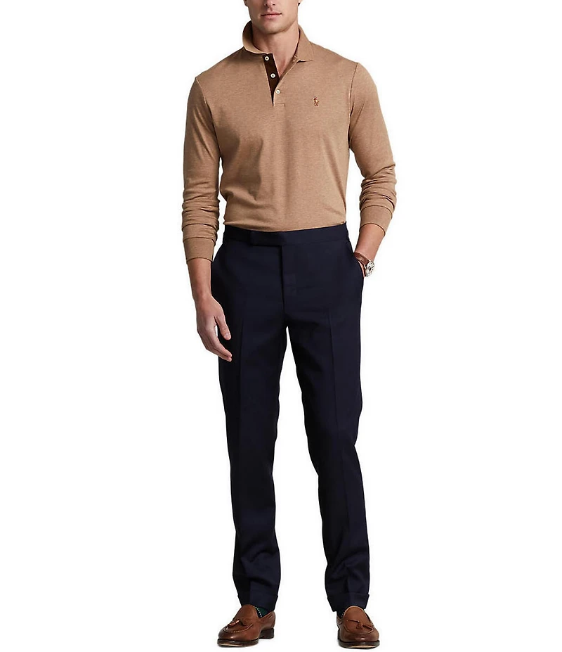 Polo Ralph Lauren Classic Fit Soft Cotton Long Sleeve Polo Shirt
